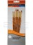 Daler Rowney Simply Gold Taklon Synthetic 6lı Fırça Seti KOD:601 2