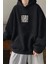 Yeah Square Ön Baskılı Pamuklu Erkek Sweatshirt 1