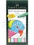 Faber Castell 6 Pitt Artist Pen Fırça Uçlu Çizim Kalemi Pastel 167163 1
