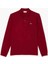 Polo Uzun Kol Bordo Regular Fit 3