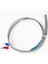 K Type Thermocouple 1 Metre Montaj Delikli Sıcaklık Isı Sensörü 0C/800C Paslanmaz Çelik Prob K Tip 5