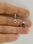Arescollection 1 Adet Zirkon Taşlı Kalp Sallantılı Tragus Rook Uyumlu Minimal Halka Piercing Küpe 1