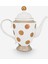 Dot Delight Beyaz Porselen Demlik 1200 ml 3