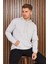 Erkek Regular Fit Kapüşonlu Kanguru Cepli Uzun Kollu Sweatshirt 1