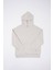 Kapüşonlu Basıc Dıagonal Oversize Sweatshirt 4