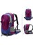 Outdoor Kamp ve Yürüyüş Sırt Çantası (36 Litre Kapasiteli) Mor 9860 2