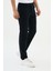 Çizgili Lacivert Super Slim Fit Kadife Erkek Pantolon 3