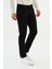 Düz Siyah Super Slim Fit Erkek Kot Pantolon 3
