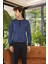 Midi Yaka Pamuklu Pijama Takımı 9268 1