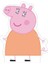 Mummy Pig Ayaklı Pano 35 cm 1