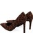 Yozef Leopar Kadın Deri Stiletto 5