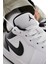 Air Jordan 1 Low Leather Sneaker Hakiki Deri Beyaz Erkek Spor Ayakkabı 2