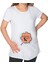Gift Guess Who Tasarımlı Beyaz Hamile Tişört-1 1