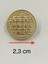 8 Adet 1.5 Mm (1.5 Cm) Küçük Boy Hasır Desenli Gold Renk Trençkot Ve Blazer Ceket kol Düğmesi 2