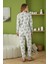 6038 Gri Kadın Pijama Takımı 2
