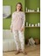 6037 Pembe Kadın Pijama Takımı 1