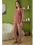 6049 Pembe Kadın Pijama Takımı 1