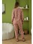 6049 Pembe Kadın Pijama Takımı 3