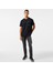 Erkek Siyah Kısa Kollu Regular Fit T-Shirt V47001T.0TB 3