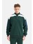 Erkek Kontrast Kol Detaylı Oversize Sweatshirt 1