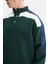 Erkek Kontrast Kol Detaylı Oversize Sweatshirt 4