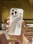 iPhone 15 Pro Max Uyumlu Taşlı Tavuskuşu Desenli Şeffaf Kılıf 1