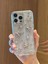 iPhone 15 Pro Uyumlu Renkli Kristal Taşlı Yıldızlı Şeffaf Kılıf 1