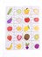 Sebze ve Meyvelerin Dünyası Ahşap Ikili Puzzle Seti Çocuklar Anaokulu ve Kreşler Montessori 4