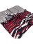 Bordo-Siyah Zebra Desen Tivil Ipek Eşarp 7825313-971 1