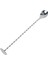 -Kokteyl Bar SETI-700 ml Shaker-20 cm Bar Kaşığı-2/4 Jigger -2li Çelik Akıtıcı 4