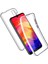 Xiaomi Redmi Note 8 360 Derece Kılıf Kristal Silikon Şeffaf Soft Ön Arka 1
