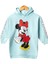 Kız Çocuk Kapşonlu Mini Mouse Tunik  Sweatshirt 4/8 Yaş 1