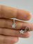 Arescollection 1 Adet Zirkon Taşlı Yıldız Sallantılı Tragus Rook Uyumlu Minimal Halka Piercing Küpe 1