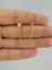 Arescollection 1 Adet Pembe Kalpli Mavi Çiçekli Zincir Bağlantılı Helix Kıkırdak Lobe Uyumlu Piercing Küpe 1