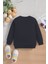 Yeni Sezon It's A Good Day To Be Happy Yazılı Oversize Kapüşonlu Çocuk Sweatshirt 13586 2