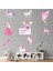 Kızımın Odası Prensesler ve Unicorn Atlar Kız Çocuk Odası Duvar Sticker Seti 1