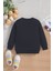 Yeni Sezon It's A Good Day To Be Happy Yazılı Oversize Kapüşonlu Çocuk Sweatshirt 13586 2