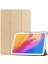 - Huawei Matepad T10S - Tablet Kılıfı Smart Cover Standlı 1-1 Kılıf - Gold 1