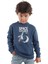 Uzay Kaşifi Erkek Çocuk Indigo Sweatshirt 1