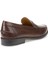 Erkek Kahverengi New Damon Deri Loafer U641ZB00043C6006 5