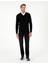 Pierre Cardin Erkek Siyah Slim Fit V Yaka Basic Triko Kazak 50296622-VR046 4