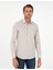 Erkek Bej Slim Fit Uzun Kollu Gömlek 50297468-VR011 3