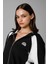Fermuarlı Kapüşonlu Kadın Sweat EF198-BK 2