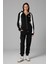 Fermuarlı Kapüşonlu Kadın Sweat EF198-BK 4