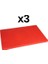 3'lü Türkay 50x30x4 cm Polietilen Kesme Tahtası Kesim Levhası 4788 1