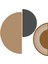 3 Parça Pastel Renkler Boho Tarz Duvar Raf Sticker Seti, Yatak Odası Dekorasyonu 3