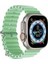 Apple Watch 10 Serisi 46mm Redclick Krd-75 Terletmez Dalgalı Tasarım Silikon Kordon 1