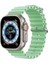 Apple Watch 10 Serisi 46mm Redclick Krd-75 Terletmez Dalgalı Tasarım Silikon Kordon 2