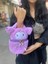 Sanrio Kuromi Peluş Çanta Mor 1