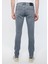 Erkek Gri Jean Pantolon - M001070-83703 3